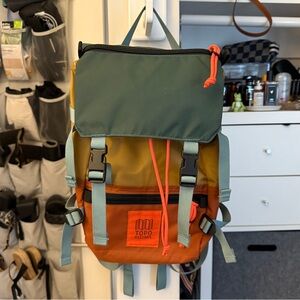 Topo Designs Rover Pack Mini - Clay/khaki 🍘